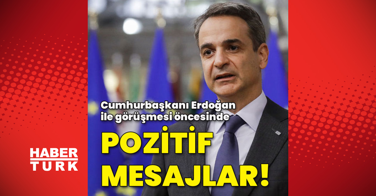 ΤΕΛΕΥΤΑΙΑ ΛΕΠΤΑ: Θετικά μηνύματα από τον Έλληνα πρωθυπουργό Μητσοτάκη πριν από τη συνάντησή του με τον Πρόεδρο Ερντογάν!