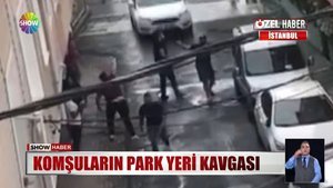 Meydan savaşı değil park kavgası!