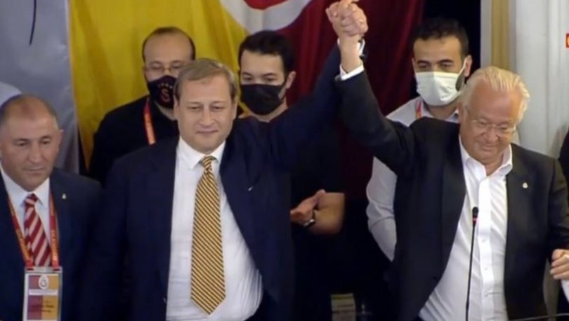 Galatasaray'da seçime damga vuran an: Burak Elmas ve Eşref Hamamcıoğlu kürsüde birlikte!