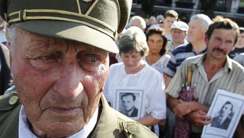 Ukrayna'da II. Dünya Savaşı'nda hayatını kaybedenler anıldı