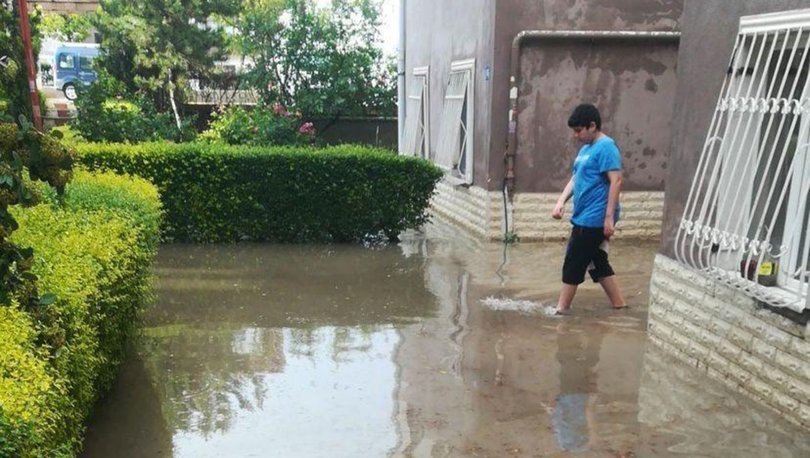 Başkentte istinat duvarı çöktü, evleri su bastı! - Haberler
