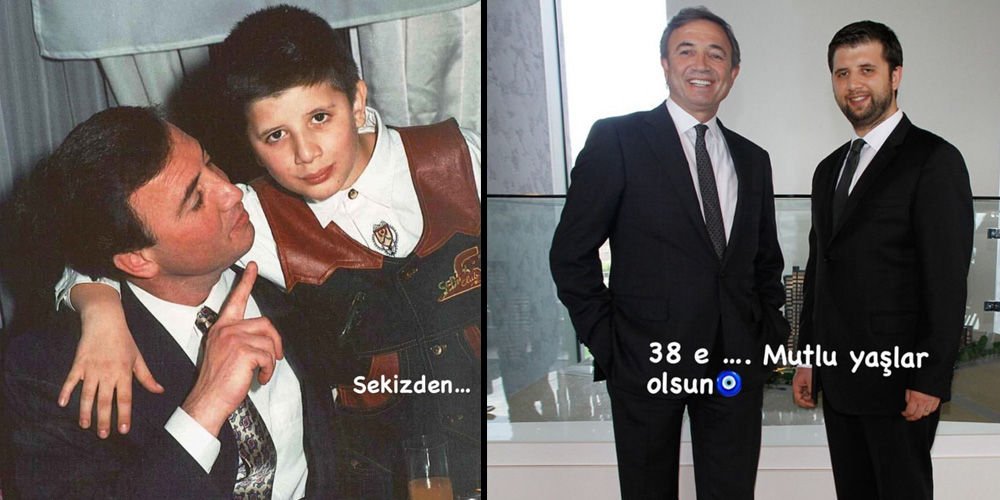 Oğluna sürpriz kutlama