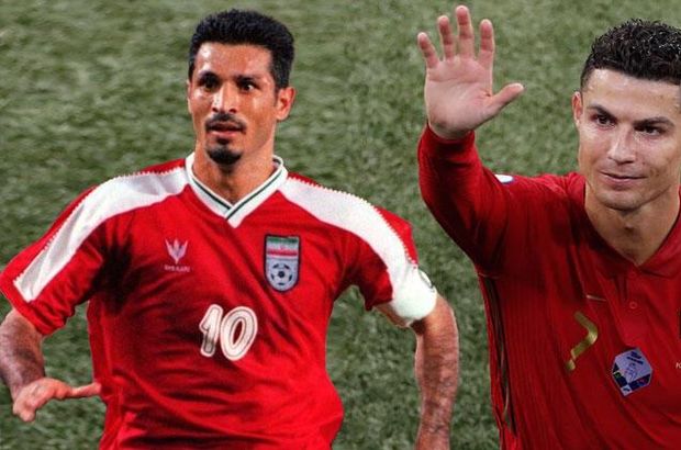İranlı eski futbolcu Ronaldo'ya tebrik