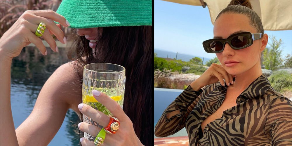 Özilhan'dan tatil pozları!