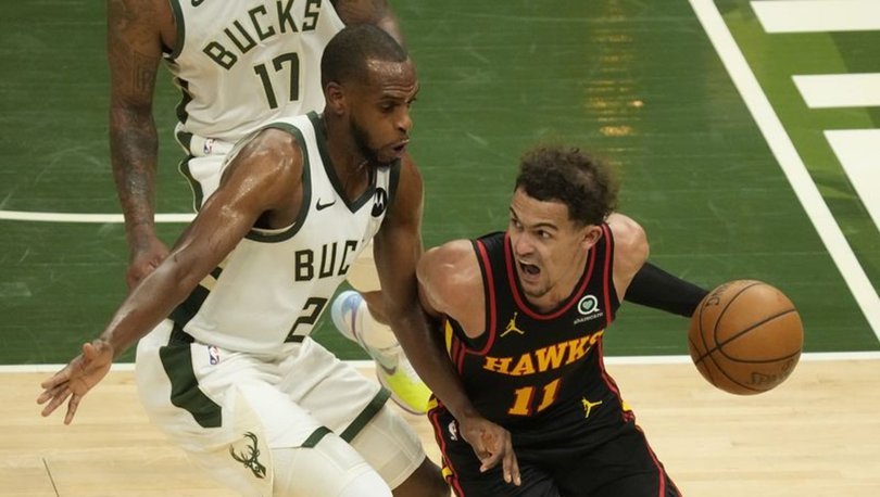 NBA'de Bucks, Hawks karşısında seriyi eşitledi