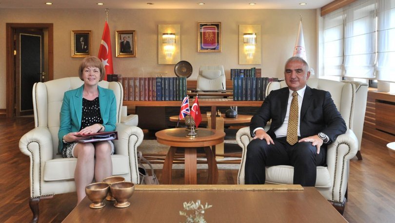 Kültür ve Turizm Bakanı Ersoy, Birleşik Krallık Devlet Bakanı Morton ile görüştü