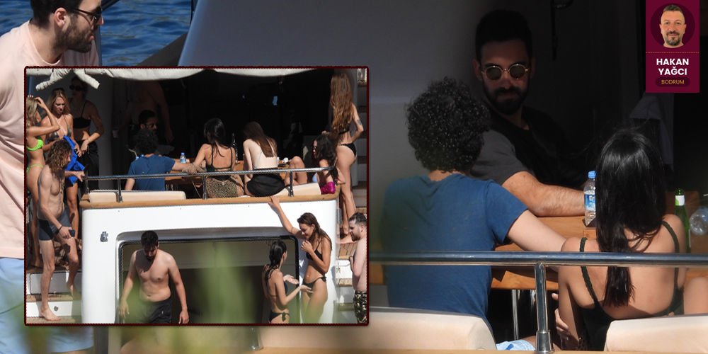 Lüks teknede parti!