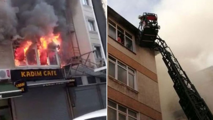 ÖLDÜREN YANGIN! Son dakika: İstanbul'da 4 katlı binada çıkan yangında bir genç öldü!