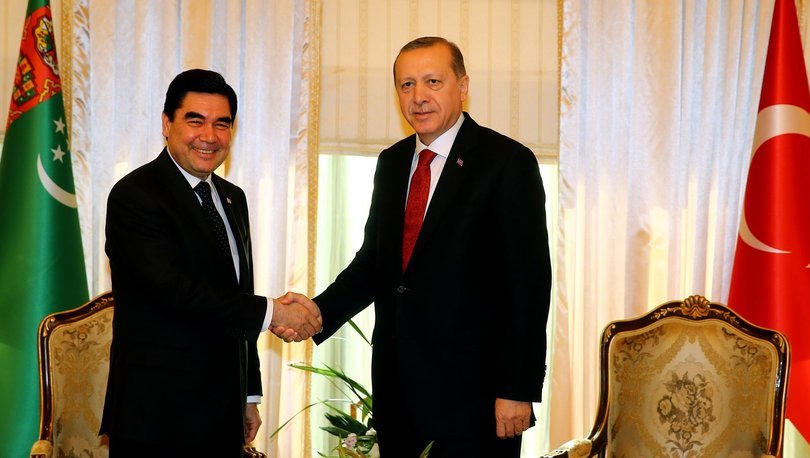 Cumhurbaşkanı Erdoğan, Berdimuhammedov ile görüştü - Haberler