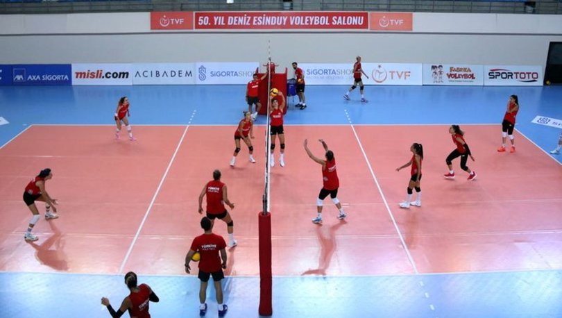 A Milli Kadin Voleybol Takimi Tokyo Olimpiyatlari Hazirliklarina Basladi