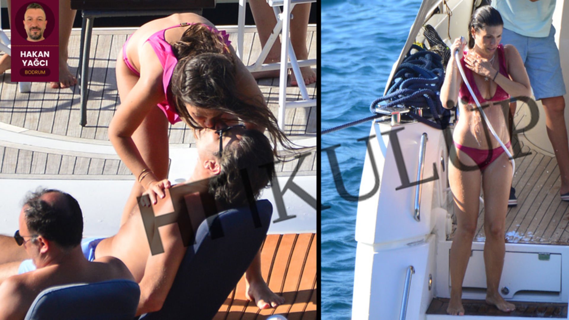 Hayranıyla yüzdü! hilal altınbilek bodrum'da... - magazin haberleri