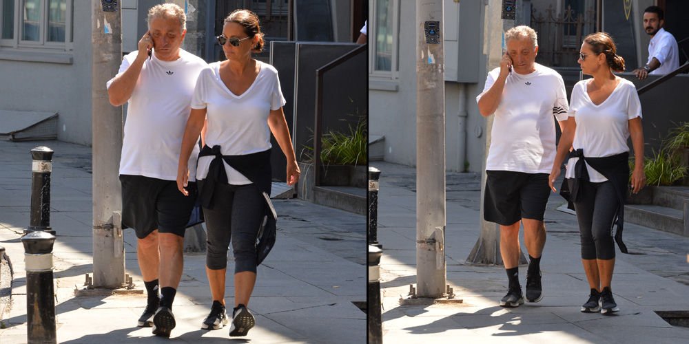 Çebiler'in yürüyüş keyfi