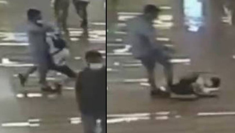 صبي يتعرض للضرب في مركز تسوق بإسطنبول