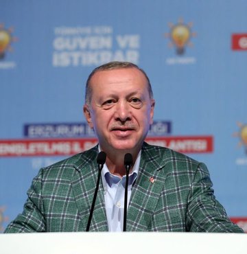 Cumhurbaşkanı Recep Tayyip Erdoğan, Erzurum