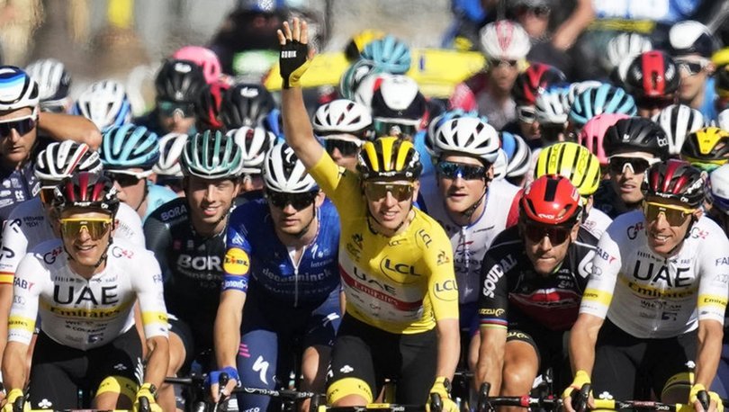 Tadej Pogacar, Fransa Bisiklet Turu'nda üst üste ikinci kez şampiyon oldu