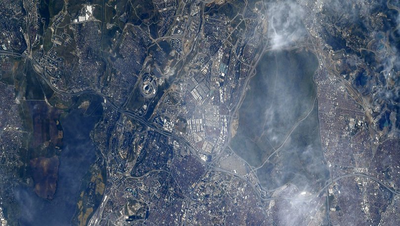 NASA astronotundan İstanbul'un uzaydan paylaşımı