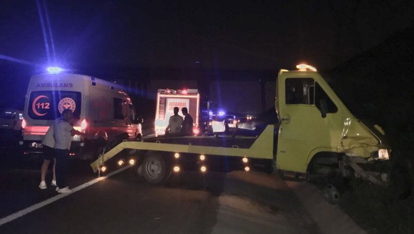 Kuzey Marmara Otoyolu'nda zincirleme trafik kazası: Yaralılar var