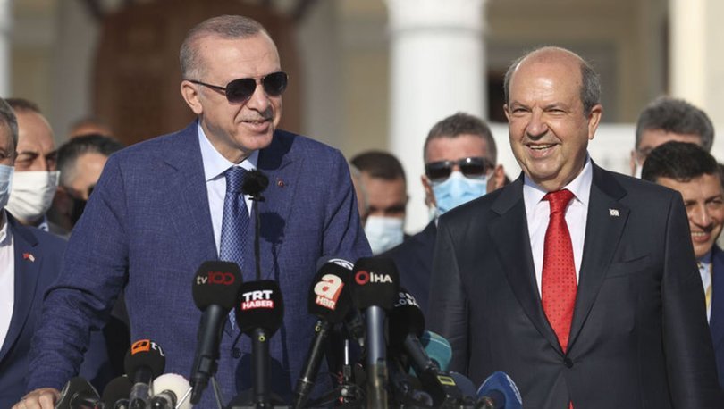 SON DAKİKA: Cumhurbaşkanı Erdoğan'dan KKTC'de flaş açıklamalar!