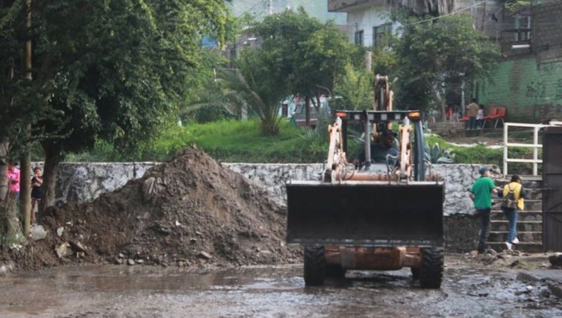 SON DAKİKA: Meksika'da şiddetli yağışlar sele sebep oldu: Yüzlerce ev hasar gördü!