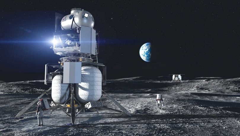 SON DAKİKA: Jeff Bezos'tan NASA'ya Ay'a astronot indirecek uzay aracı için 2 milyar dolarlık teklif