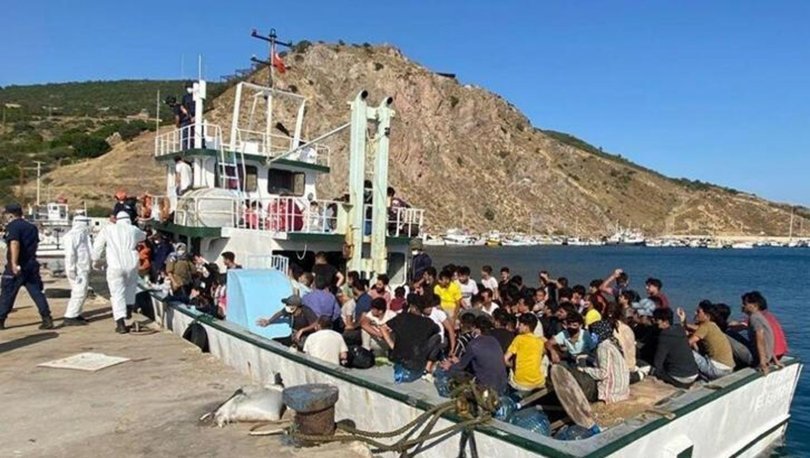 Çanakkale'de 231 düzensiz göçmen ile 2 göçmen kaçakçısı yakalandı