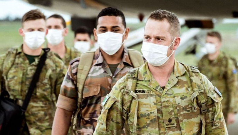 Avustralya'da Covid kapatma önlemlerini uygulatmak için asker devreye girdi
