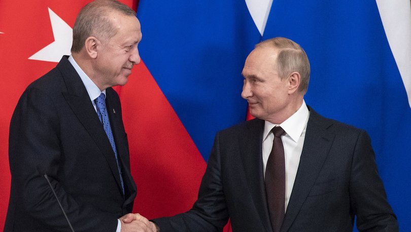 Son dakika haberi Cumhurbaşkanı Erdoğan, Putin ile görüştü