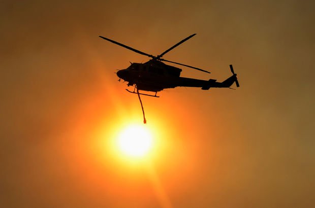 ABD'nin California eyaletinde helikopter düştü