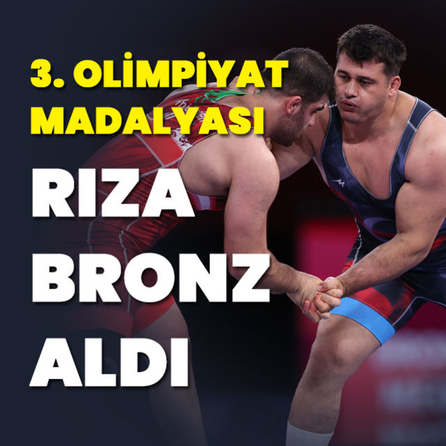 Rıza bronz aldı