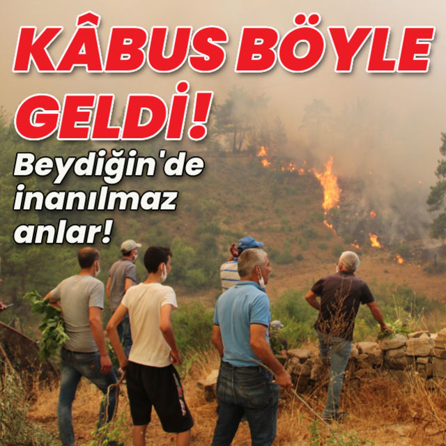 Manavgatta alevler hız kesmiyor!