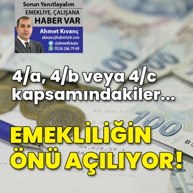 Onlar artık emekli olabilecek