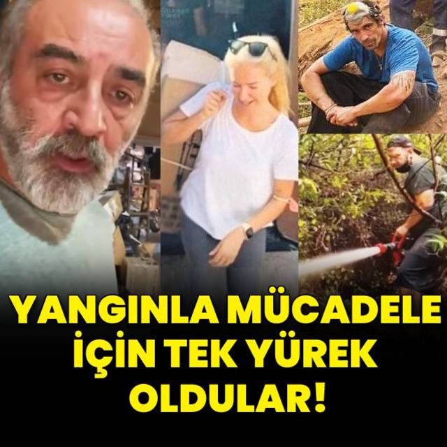 Yangınla mücadelede seferberlik ilan ettiler