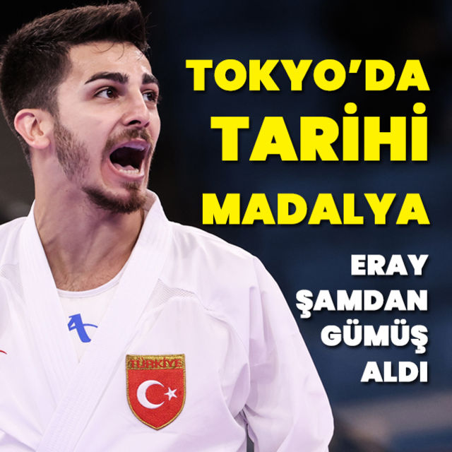 Eray Şamdan, gümüş madalya kazandı