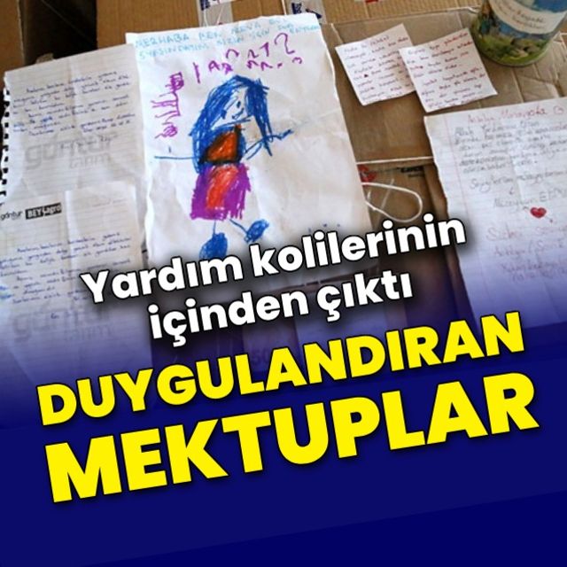 Duygulandıran mektuplar