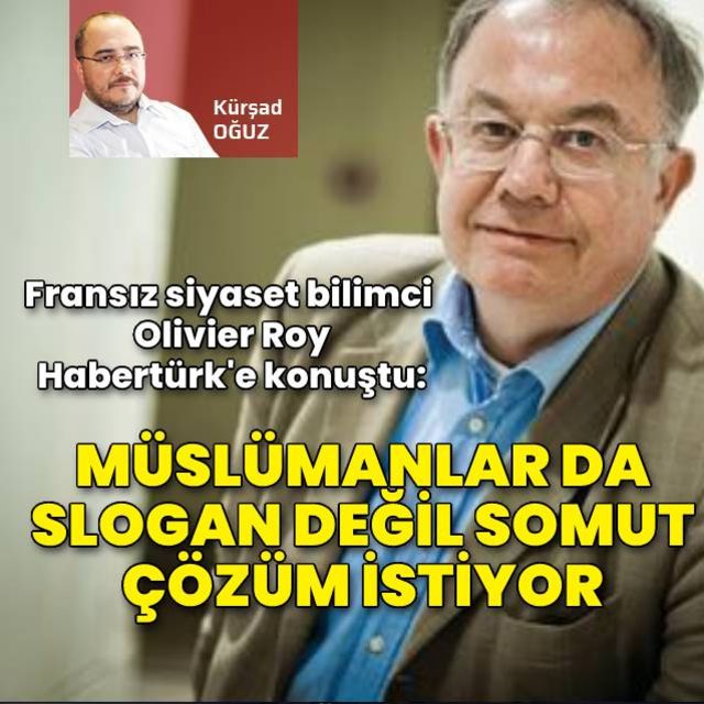 ‘Müslümanlar da slogan değil somut çözüm istiyor’