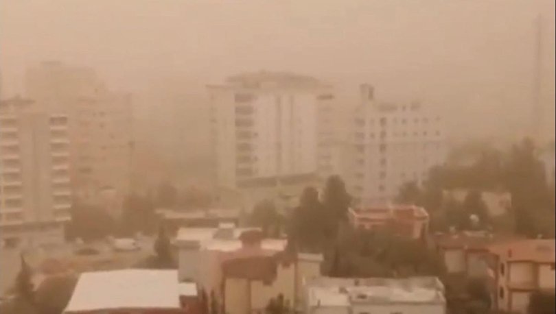 GÖZ GÖZÜ GÖRMEDİ! Son dakika: Mardin&#39;de toz fırtınası esareti! - Video  haber - Son Dakika Haberleri