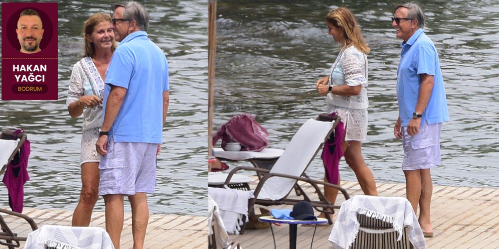 Eczacıbaşı çifti tatile devam ediyor...