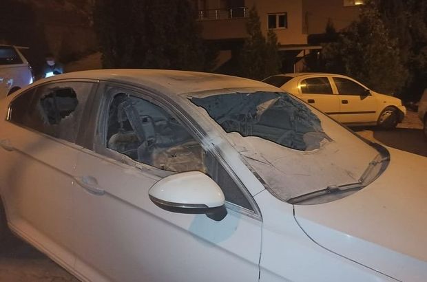 Batman'da MHP'li başkanın aracı yakıldı