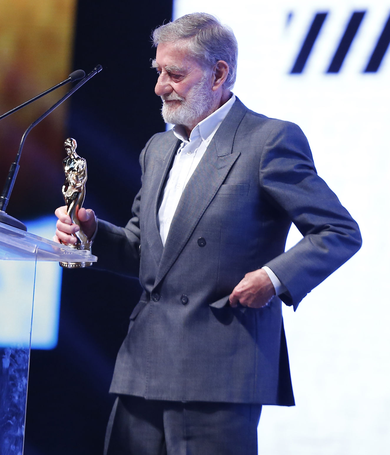 Ahmet Mekin, 2019'da Antalya Film Festivali'nde onur ödülüne layık görüldü.