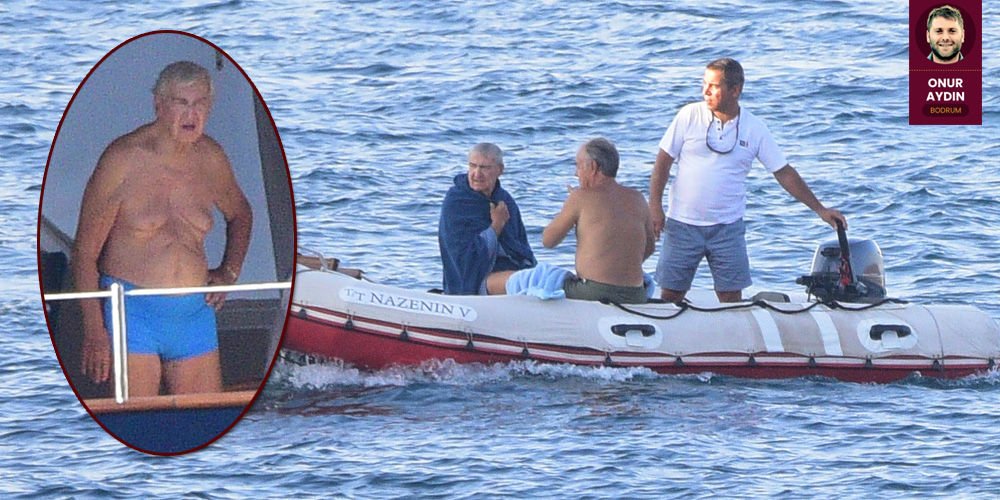 Koç'un tatil keyfi...