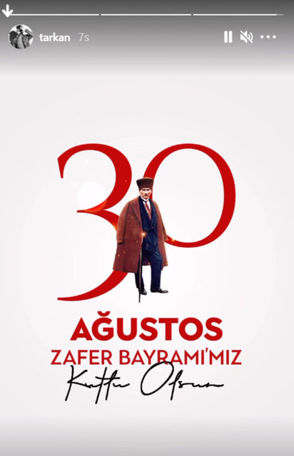 Ünlülerin '30 Ağustos Zafer Bayramı' mesajları - Magazin haberleri