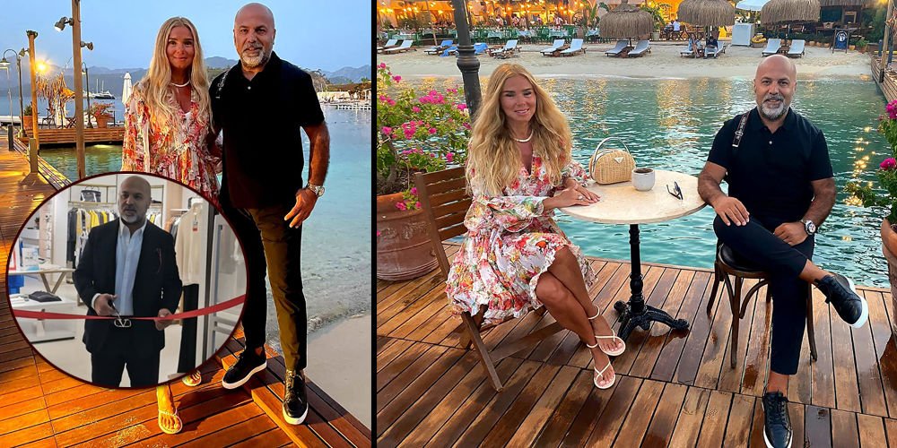 Açılış sonrası baş başa...