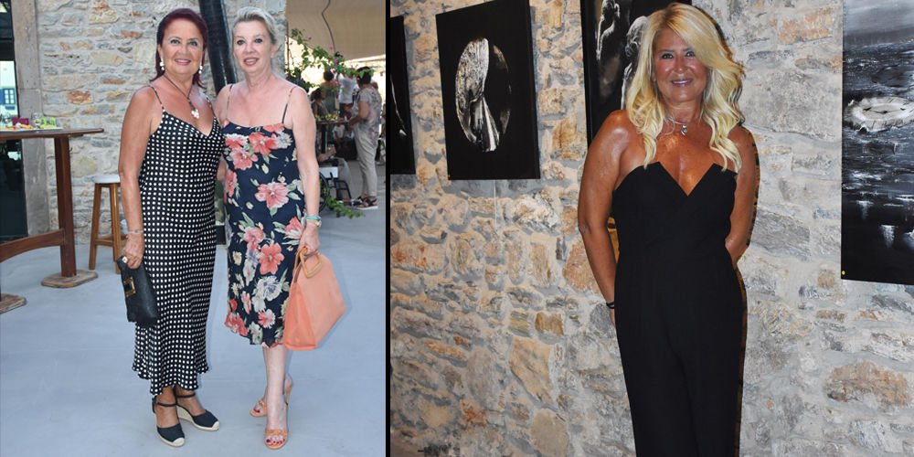 Yeni eserler Bodrum'da sergilendi