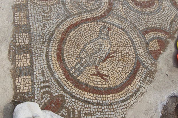 Balatlar kazısında Bizans mozaikleri çıktı
