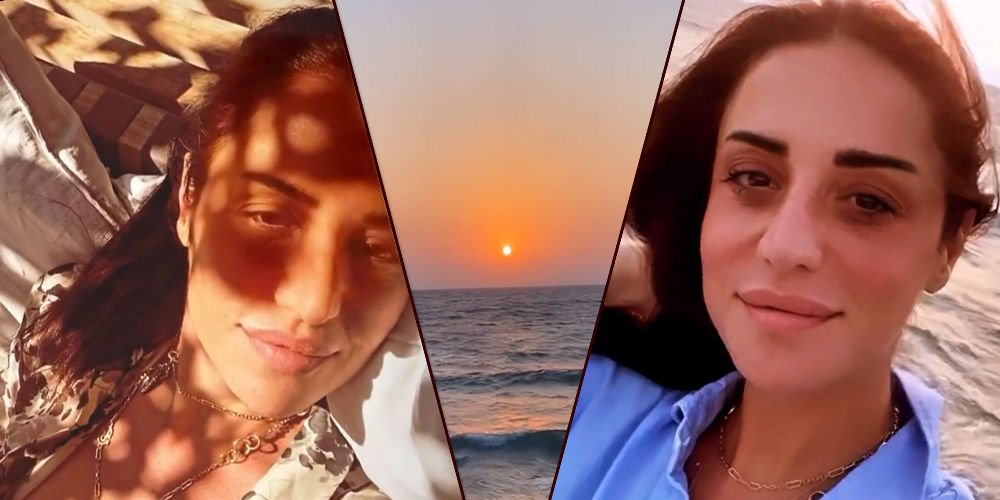 Eylül'ü denizde karşıladı!