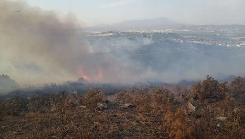 son dakika izmir torbali da yangin gundem haberleri