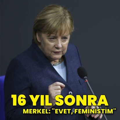 Almanya Başbakanı Angela Merkel: 