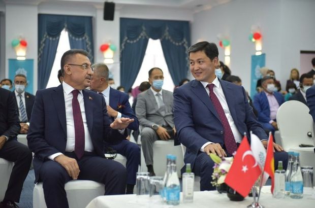 Cumhurbaşkanı Yardımcısı Oktay, Kırgızistan lideriyle görüştü