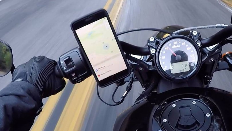 Motosiklet kullanıcılarına iPhone uyarısı