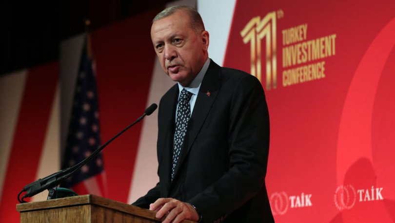Son dakika... Cumhurbaşkanı Erdoğan, ABD iş dünyası temsilcileriyle bir araya geldi